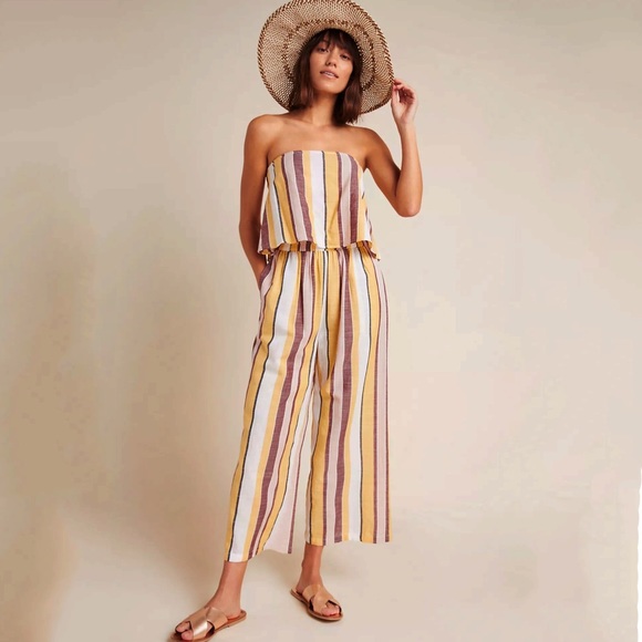 Anthropologie Seafolly Safari Stripe Resort Set - Picture 2 of 10